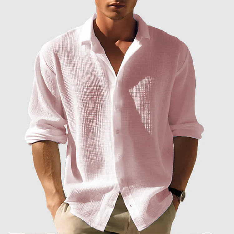 Chemise Boutonnée Décontractée pour Homme – Style Estival et Confort - Max
