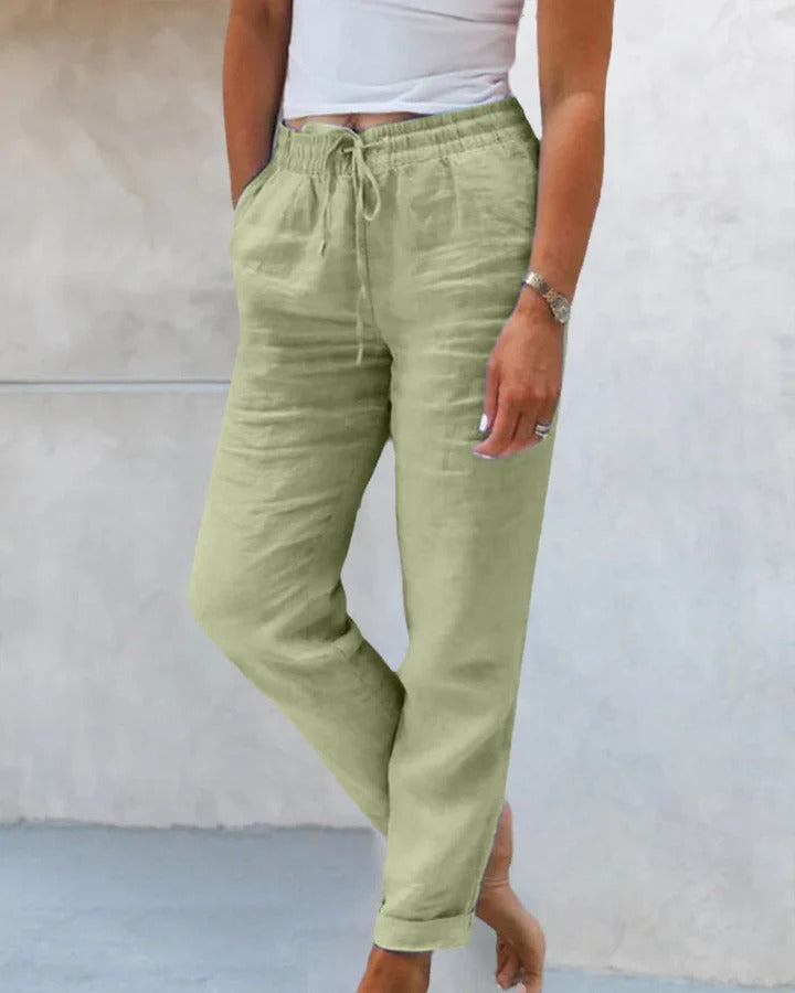 Pantalon Ample Stylé – Élégant, Confortable & Polyvalent – Flowza