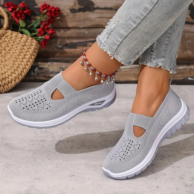 Baskets Femme à Enfiler – Confortables, Légères & Stylées – EasyLuxe