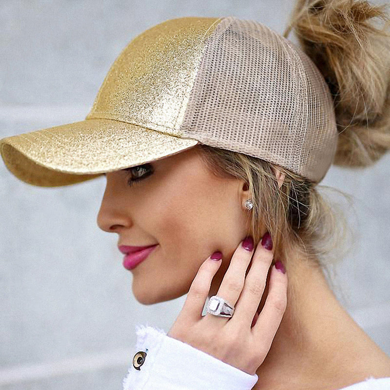 Casquette avec Ouverture pour Queue-de-Cheval – Disponible en 35 Variantes Tendance – TailCa