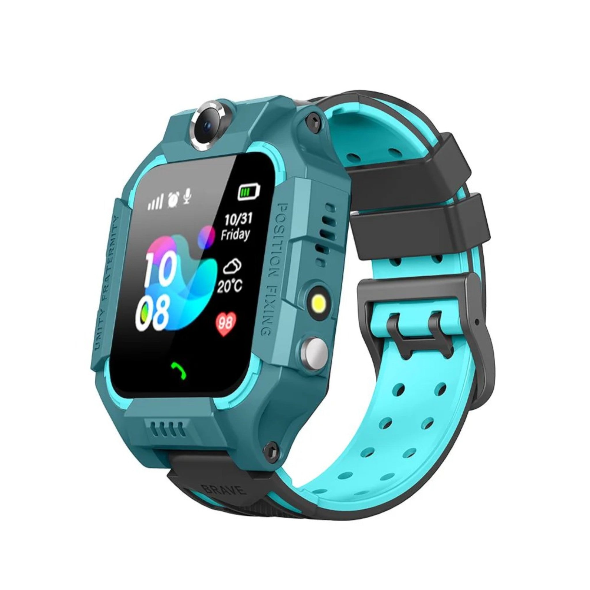 Montre Connectée pour Enfants avec GPS, Caméra, Appels et Bouton SOS – KidSecure