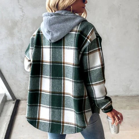 Margaux - Manteau avec capuche pour femme