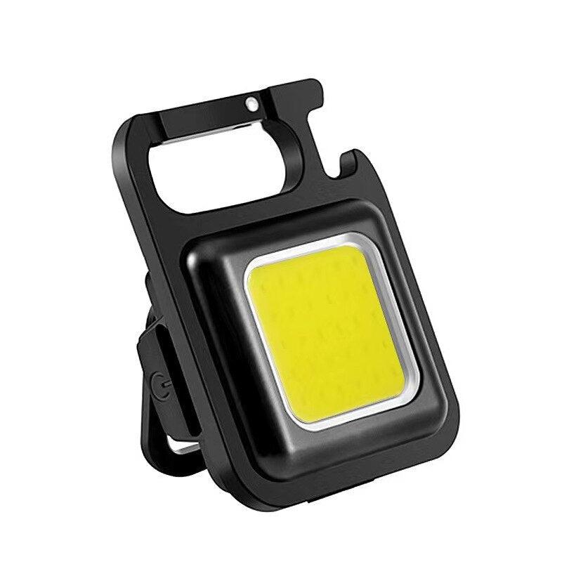 WorkBeam - Lampe de travail LED portable rechargeable avec porte-clés