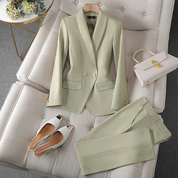 Ensemble Blazer et Pantalon pour Mariage – Élégance et Sophistication - Léa