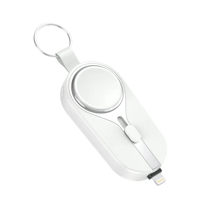 Clip de Charge Sans Fil Compacte - Alimentation Pratique et Portable
