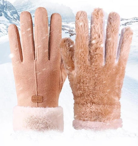 ConfortAurore - Gants d'Hiver Chauffants avec Compatibilité Écran Tactile | Trois Niveaux de Chaleur Réglables