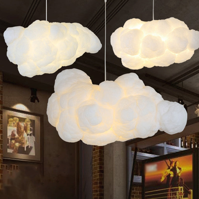 NuageLumière - Suspension Nuage Blanche pour Chambre à Coucher - CloudGlow