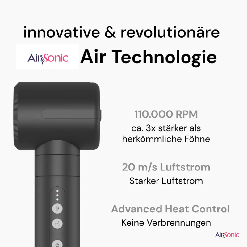 AirStyler Pro – Outil de Coiffure Avancé pour des Cheveux Parfaits