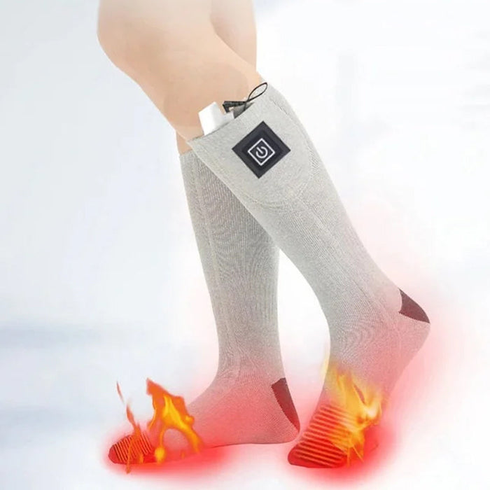 Chaussettes Chauffantes HeatWave – Rechargeables, Chaudes et Confortables