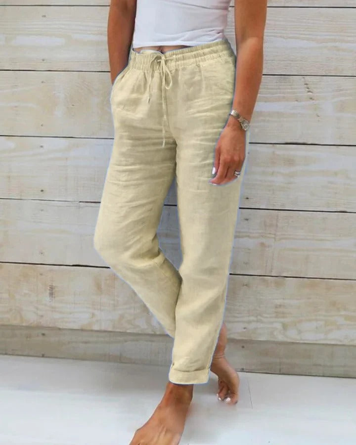 Pantalon Ample Stylé – Élégant, Confortable & Polyvalent – Flowza