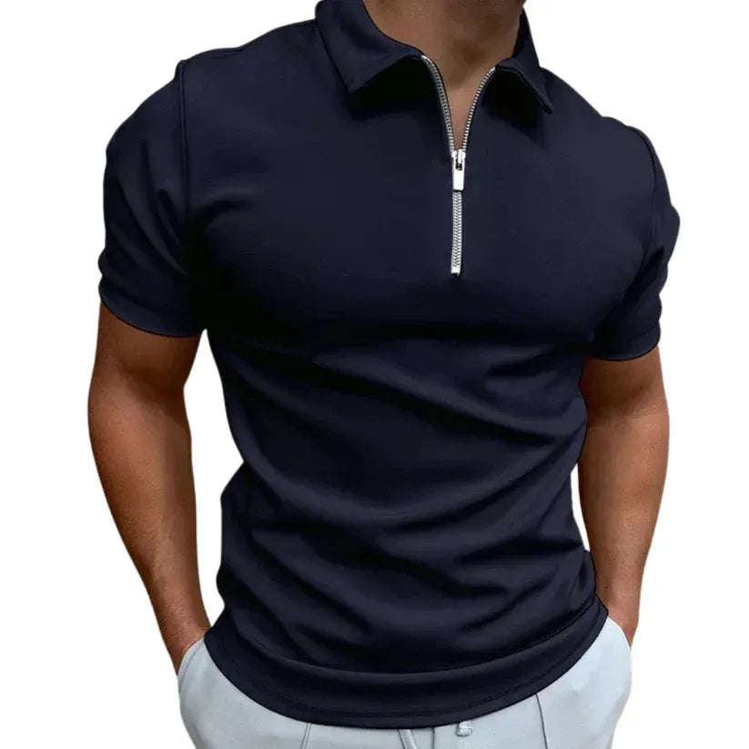 Polo Élégant de Couleur Unie – Confort et Style Quotidien – UniClass