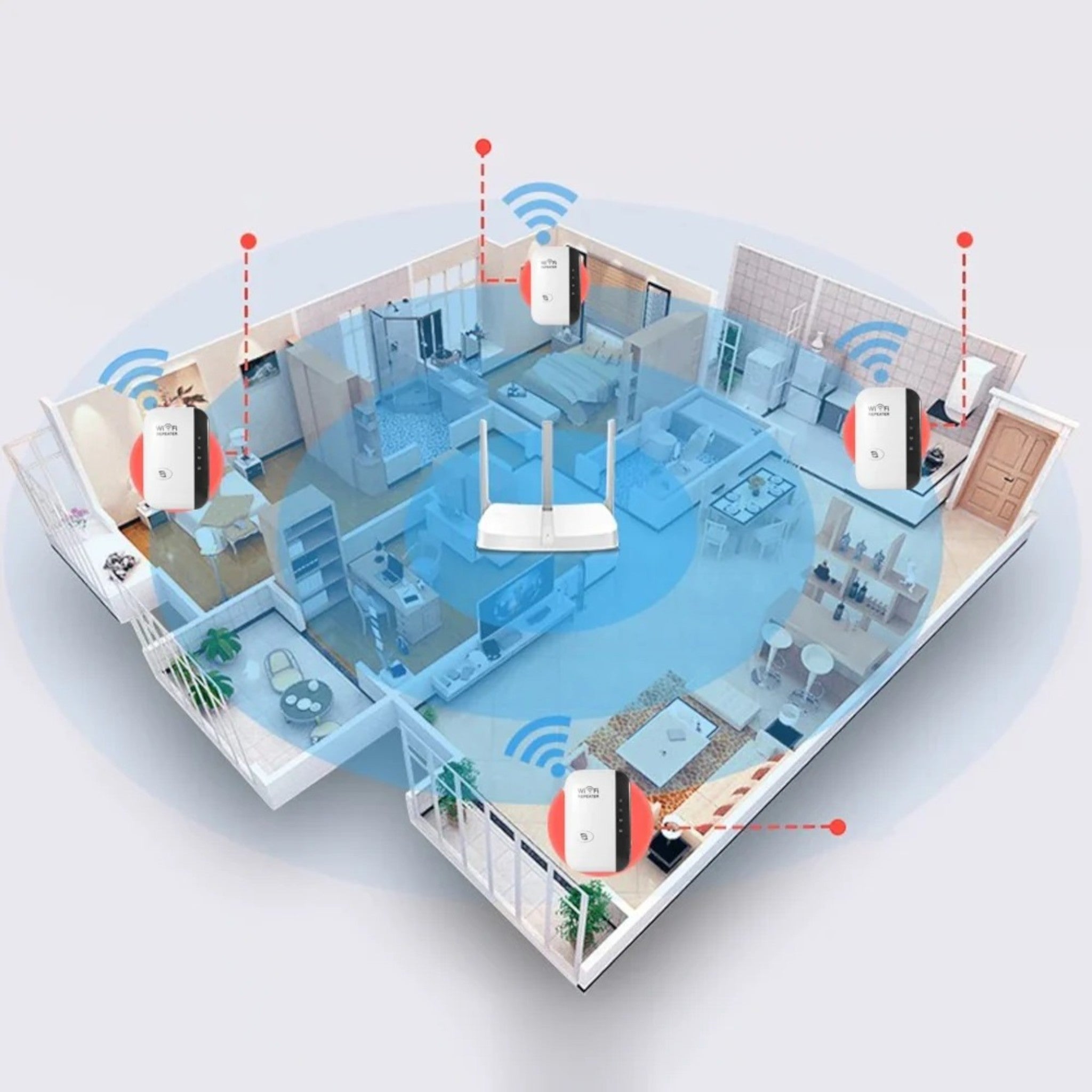 Link – Répéteur WiFi Sans Fil pour une Connexion Puissante – SignalBoost