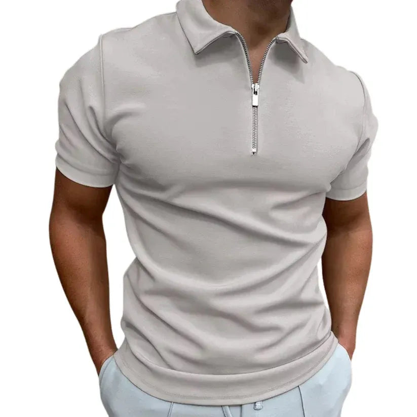 Polo Élégant de Couleur Unie – Confort et Style Quotidien – UniClass
