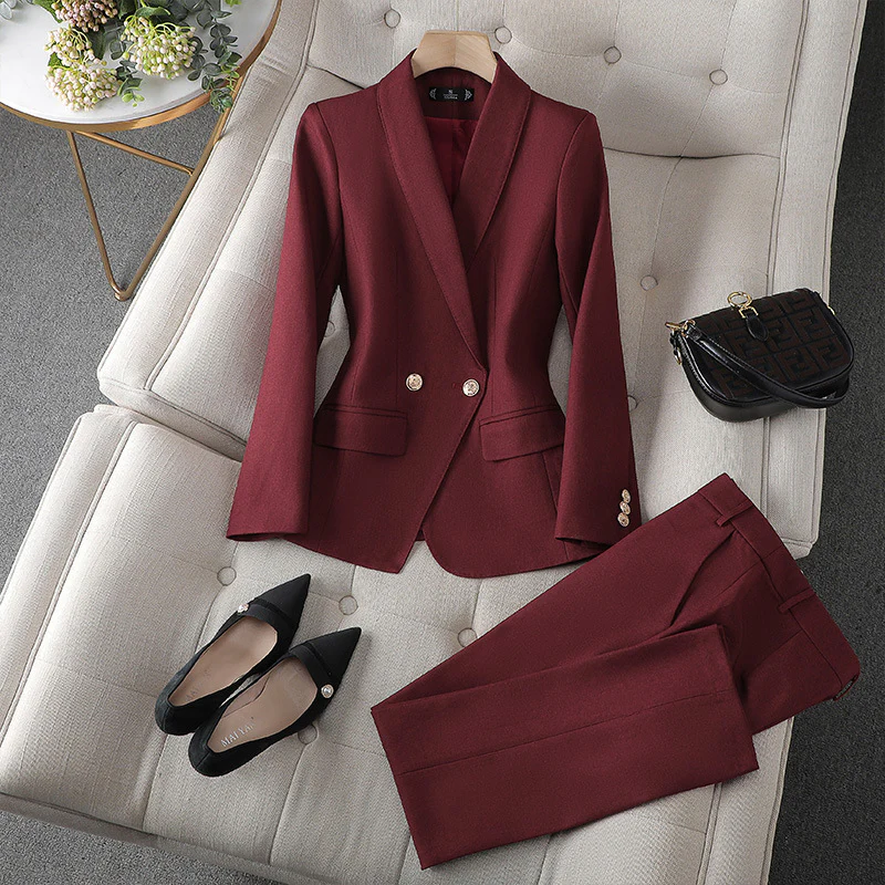 Ensemble Blazer et Pantalon pour Mariage – Élégance et Sophistication - Léa