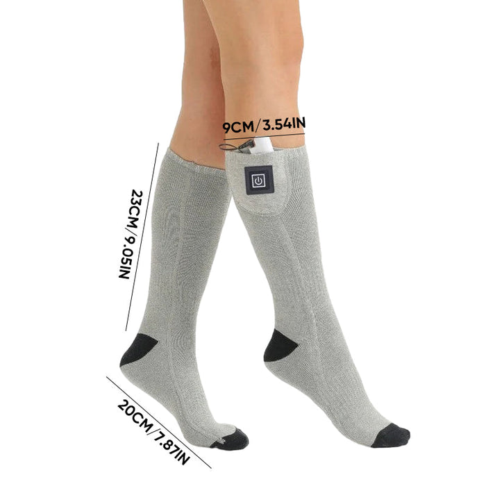 Chaussettes Chauffantes HeatWave – Rechargeables, Chaudes et Confortables