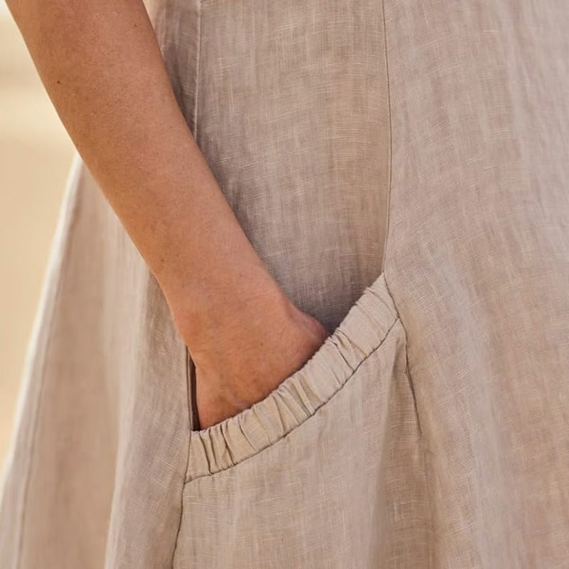 Robe Aérée en Lin – Légèreté et Élégance - Emma