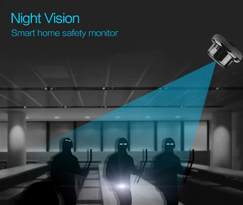 Mini Caméra WiFi 1080P HD – Vision Nocturne IR & Sécurité Maison