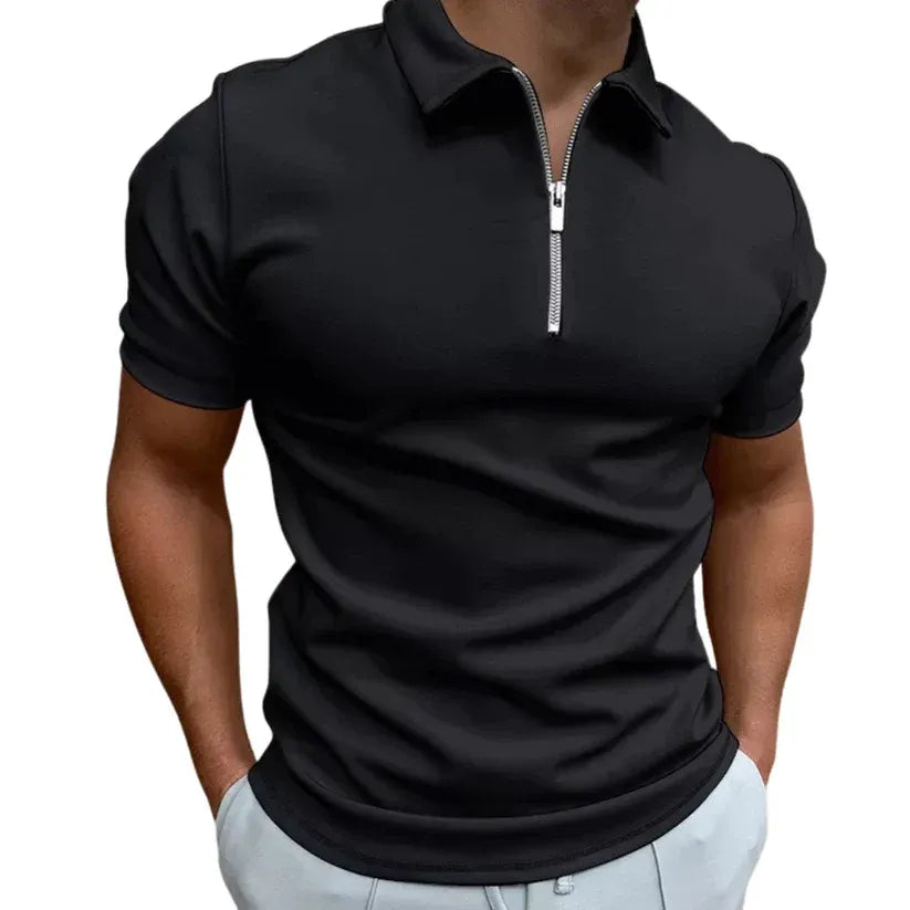Polo Élégant de Couleur Unie – Confort et Style Quotidien – UniClass