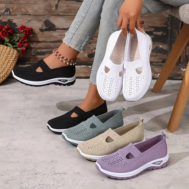 Baskets Femme à Enfiler – Confortables, Légères & Stylées – EasyLuxe