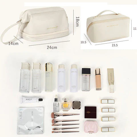ÉléganceBox - Trousse de toilette élégante et spacieuse pour un rangement optimal