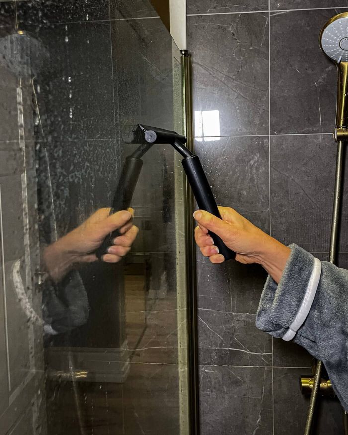 Raclette de Douche Télescopique Sanitair-Deluxe – Nettoyage Confortable et Efficace Sans Se Pencher
