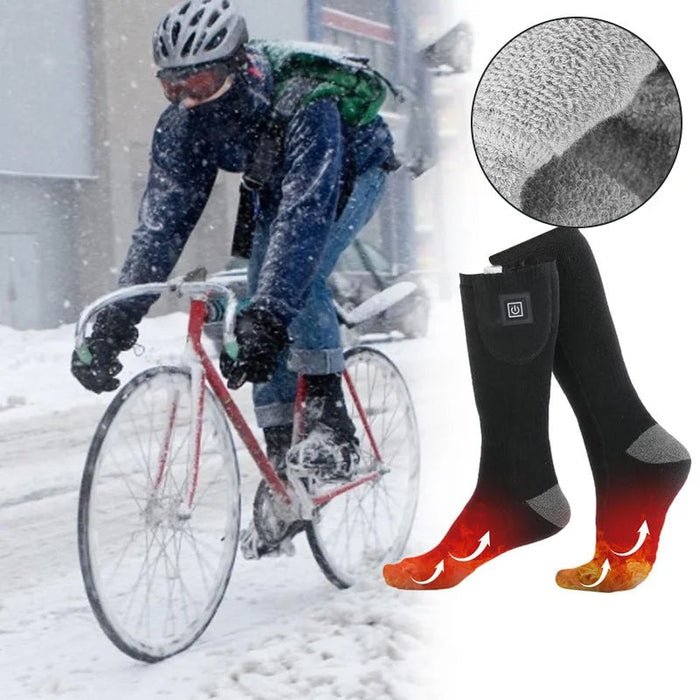 Chaussettes Chauffantes HeatWave – Rechargeables, Chaudes et Confortables