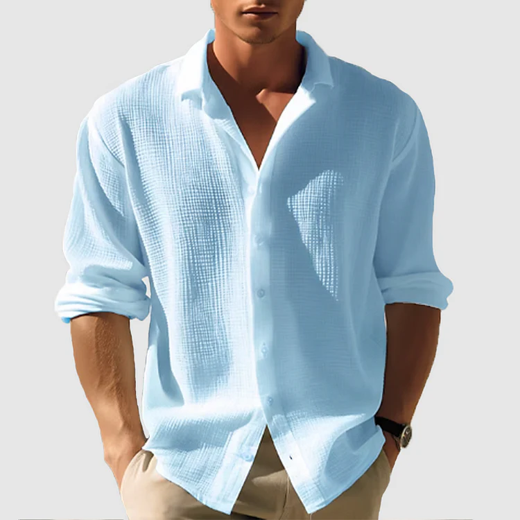 Chemise Boutonnée Décontractée pour Homme – Style Estival et Confort - Max