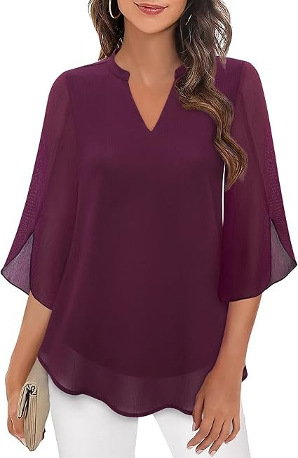 Blouse Aérée et Stylée pour Femme – Légèreté et Élégance - Lucie