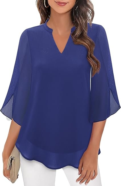 Blouse Aérée et Stylée pour Femme – Légèreté et Élégance - Lucie