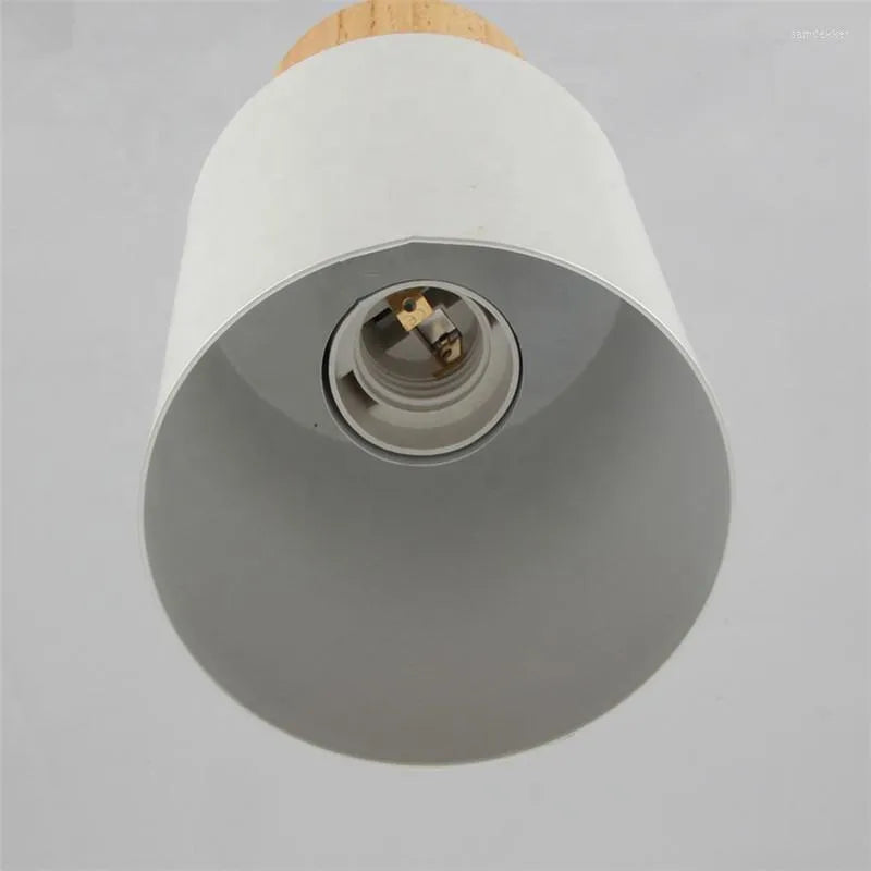 NordicLumi - Suspension LED 1 lumière, cylindre en aluminium macaron