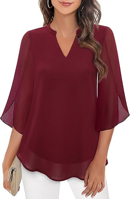 Blouse Aérée et Stylée pour Femme – Légèreté et Élégance - Lucie