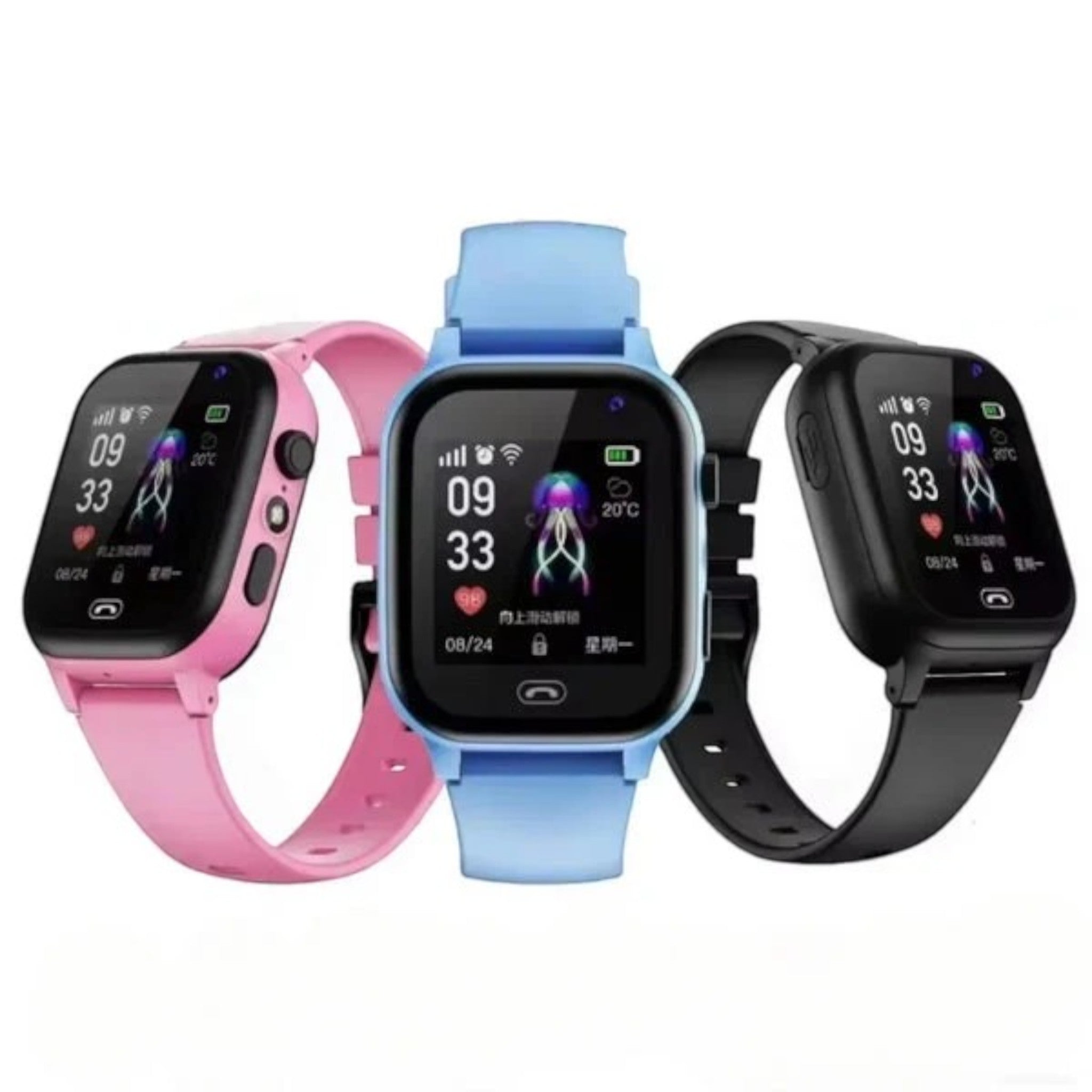 Montre GPS Intelligente pour Enfants – Suivi Sécurisé et Fonctionnalités Intelligentes – TrackiKid