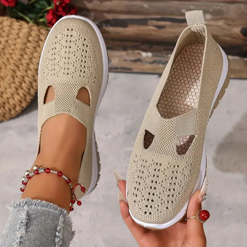 Baskets Femme à Enfiler – Confortables, Légères & Stylées – EasyLuxe