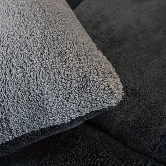 DouceurNest - Couette Moderne Matelassée, Douce Microfibre, Chaleur Toute Saison, Lavable et Respirante