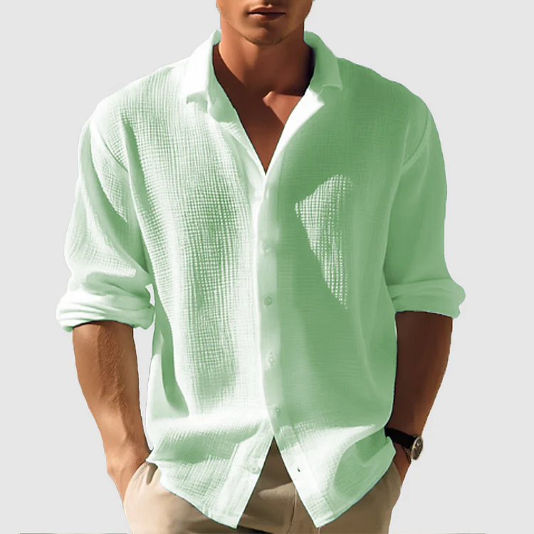 Chemise Boutonnée Décontractée pour Homme – Style Estival et Confort - Max