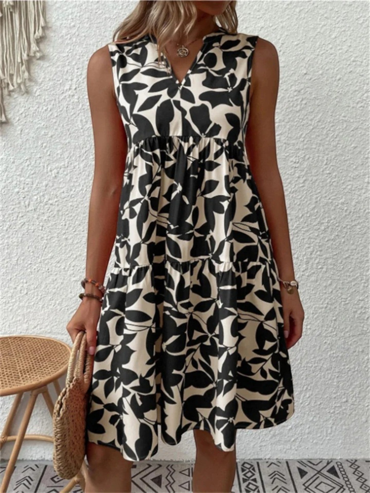Livia | Robe D'Été À Fleurs Pour Femme | Midi