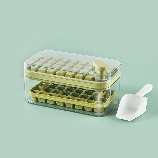 Bac à Glaçons en Silicone 32 Compartiments – Souple, Démoulage Facile & Sans BPA – FlexiFreeze