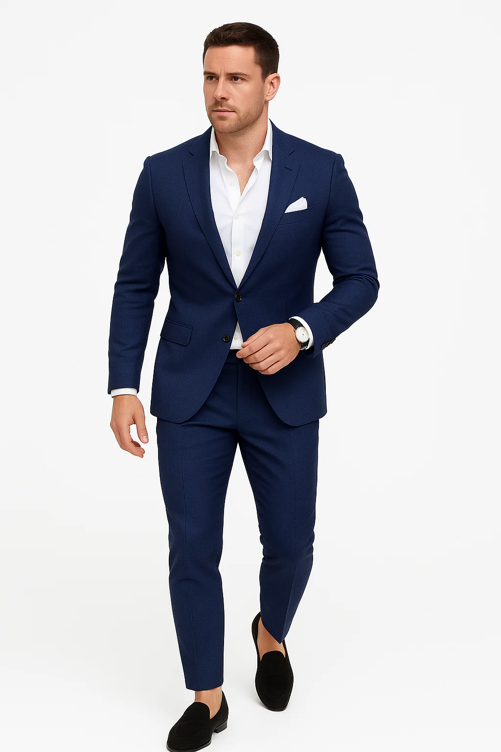 Costume d'Été Léger Slim Fit pour Homme – Costume Élégant pour Mariage et Affaires par Temps Chaud - Max