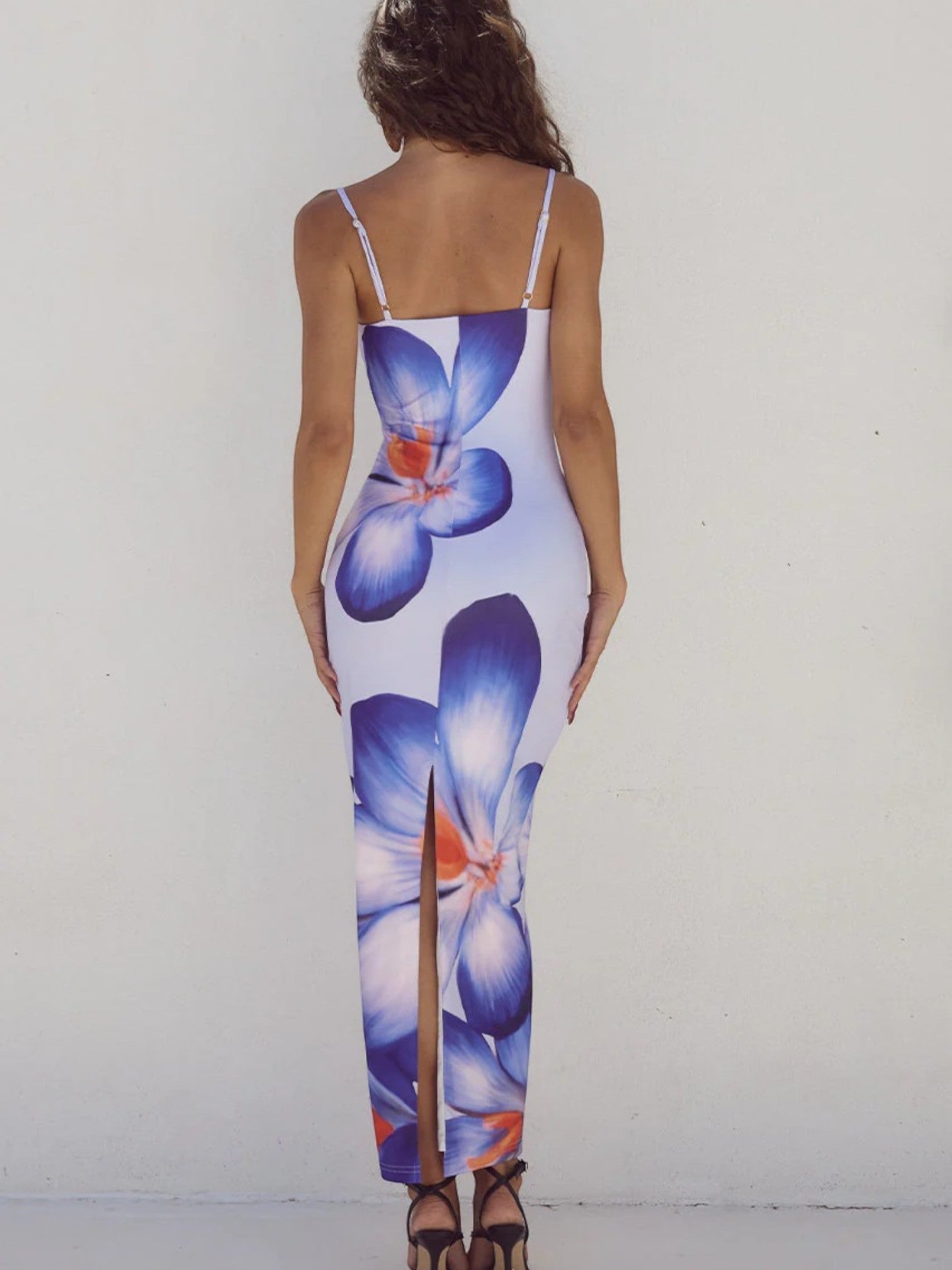 Chloé – Robe D’Été Longue À Fleurs Pour Femme – Maxi