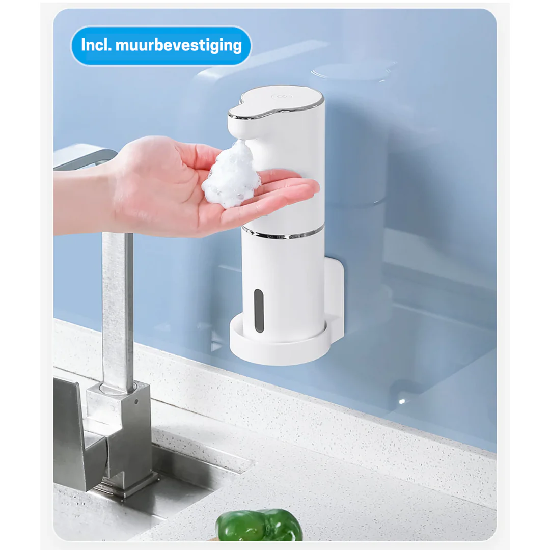 Distributeur de Savon Mousse Automatique – Ludique & Sans Contact – FoamEase