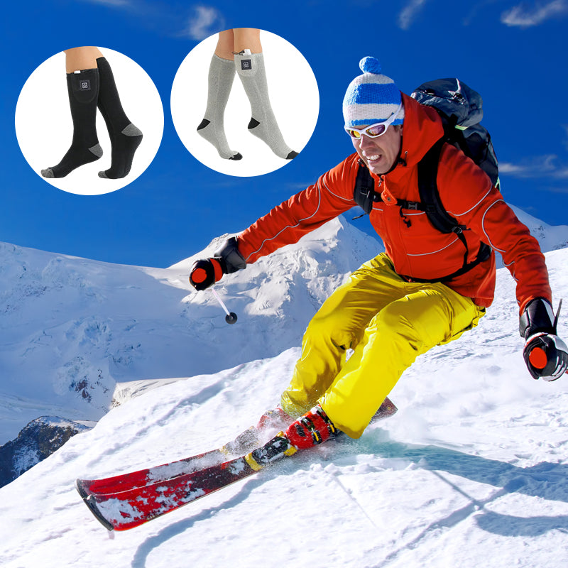 Chaussettes Chauffantes HeatWave – Rechargeables, Chaudes et Confortables