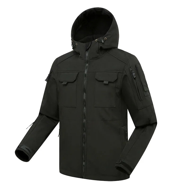 Nordfall - Ensemble Outdoor Cargo Imperméable et Coupe-Vent pour Hommes, Veste et Pantalon