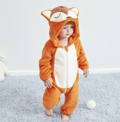 Petit Safari – Adorables Grenouillères Animalières pour Votre Petit