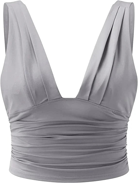 Top Femme Élégant Evi – Chic avec Détail à Volants – Fleuriva