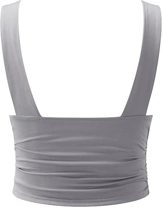 Top Femme Élégant Evi – Chic avec Détail à Volants – Fleuriva