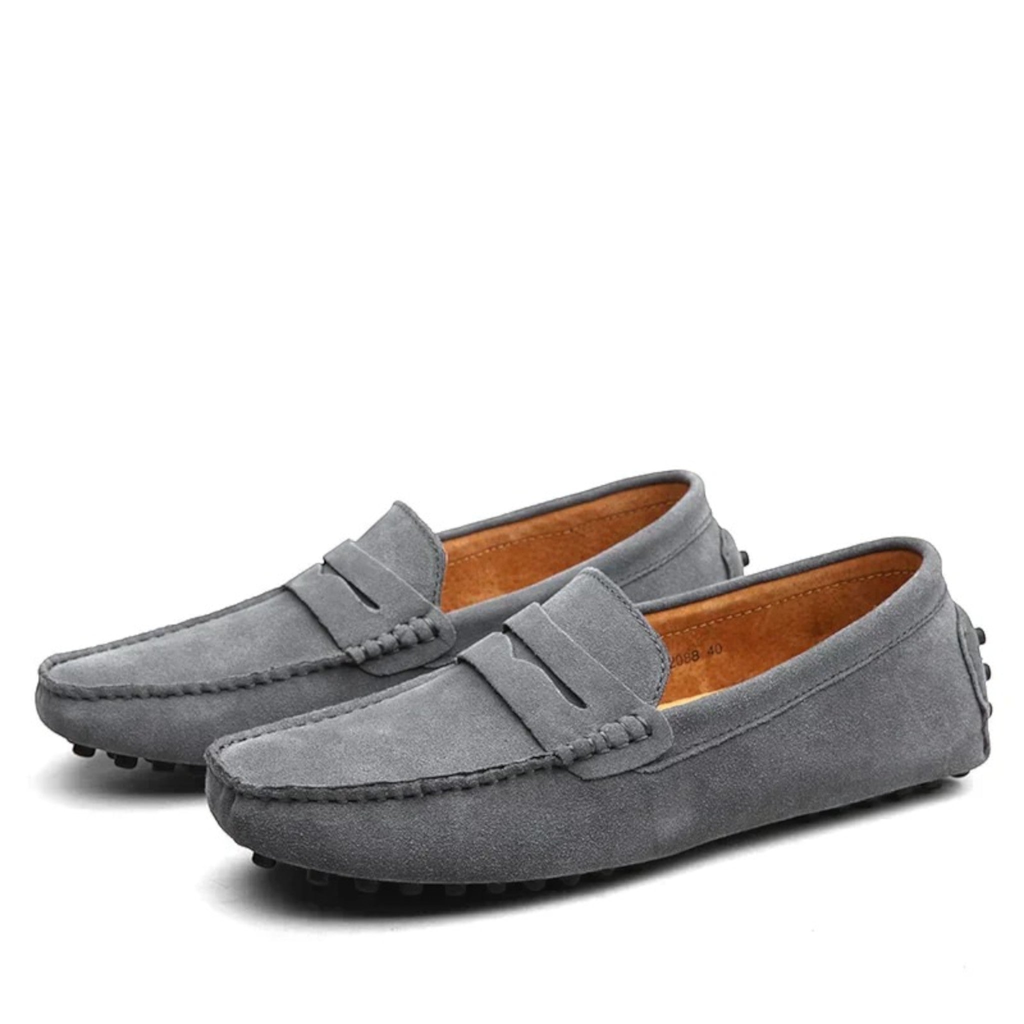 HUGO | Mocassins Élégants En Daim Pour Homme