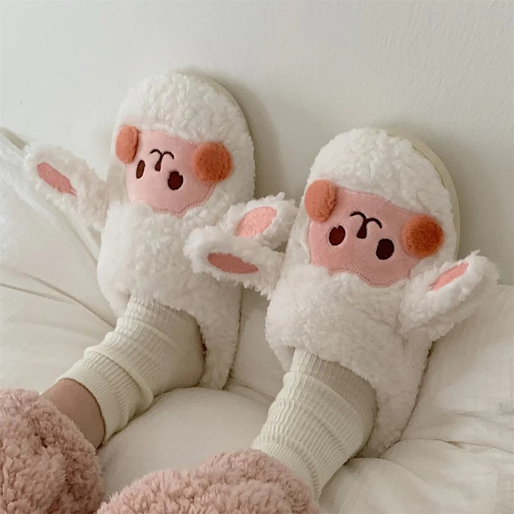 Chaussons Animaux Douillets en Peluche – Confort et Fantaisie – CozyPaws