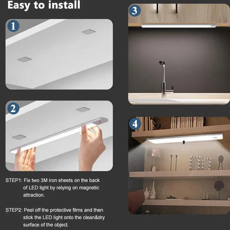 Projecteurs LED Sans Fil - Lumina - Dimmables - Luminosité Réglable