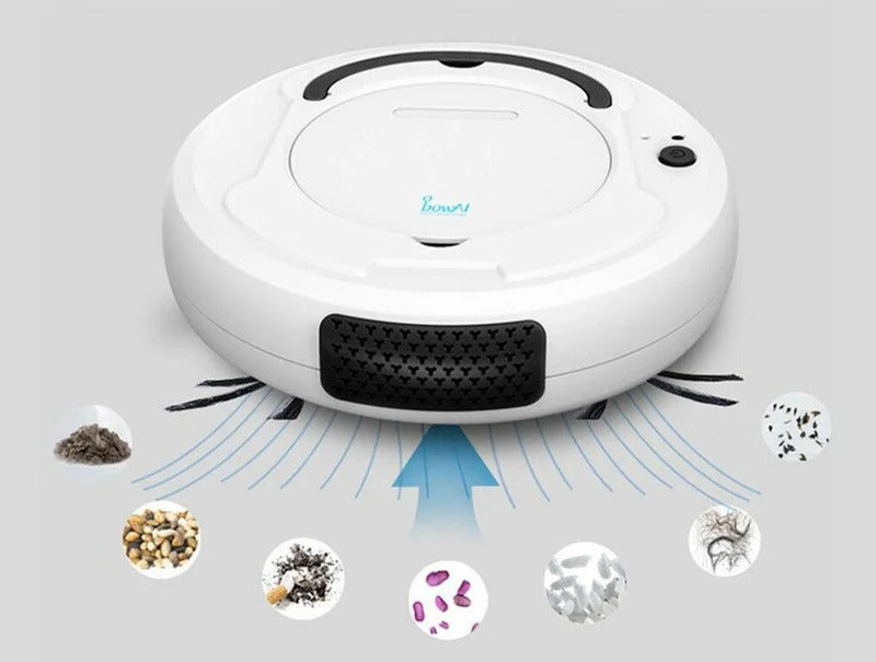Aspirateur Robot 3-en-1 – Intelligent, Automatique & Idéal pour Tous les Foyers – RoboSweep