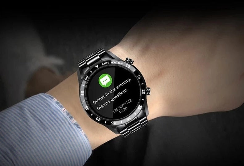 Montre Connectée Luxe 4G - Pour Appels et Connectivité avec Style